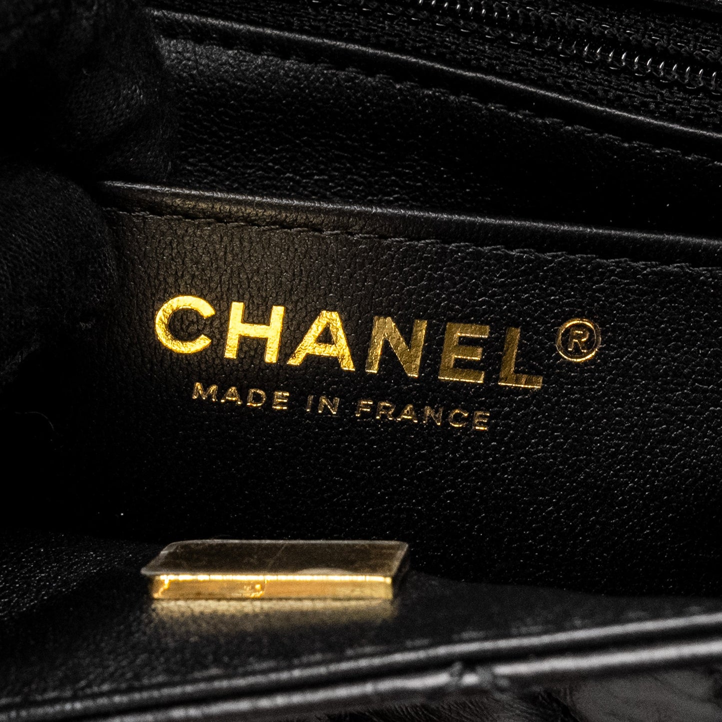 CHANEL Mini 2.55 Reissue Flap Bag Aged Calfskin Black Brushed  (Microchip)