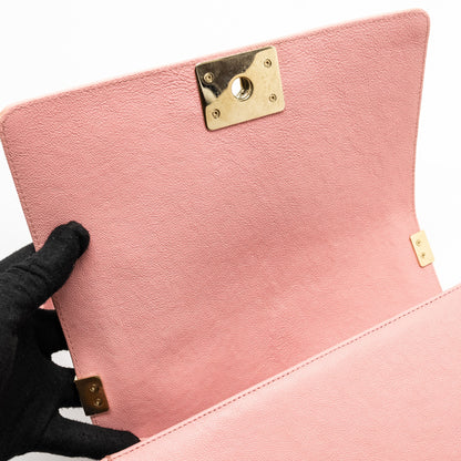 Chanel Medium Boy Bag Caviar PINK L