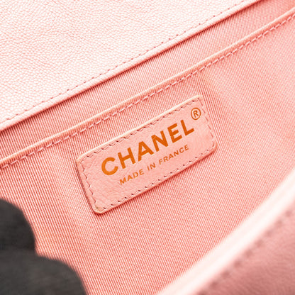 Chanel Medium Boy Bag Caviar PINK L