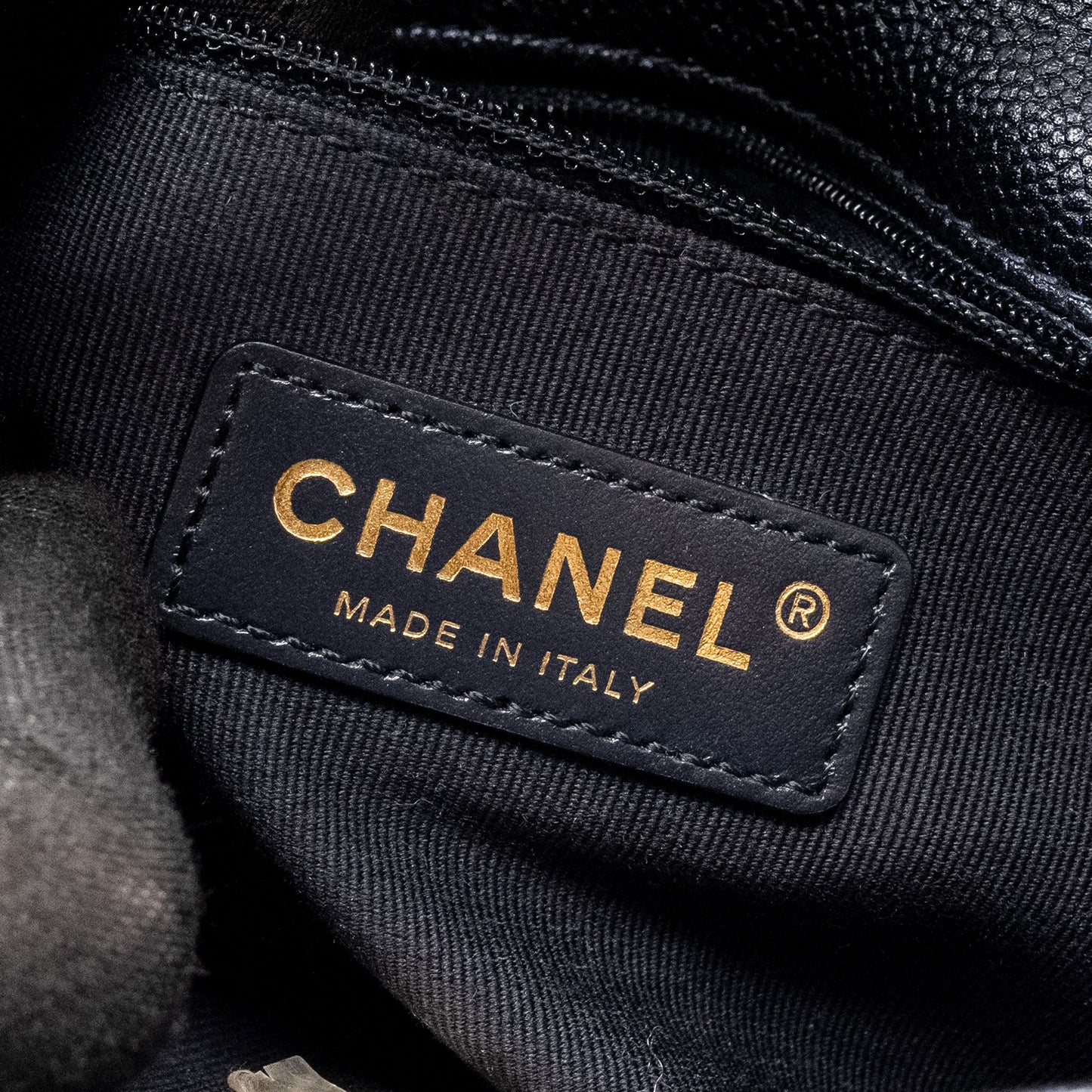 Chanel 21K My Perfect Mini Flap Bag Caviar Iridescent Black  (Microchip)