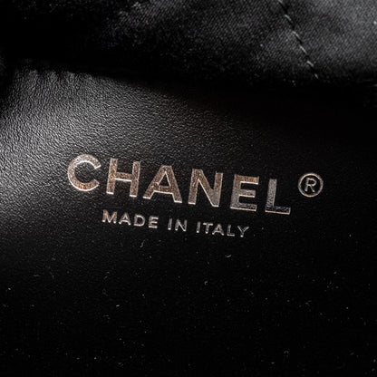 Chanel Mini 22 Bag Calfskin So Black (Microchip)