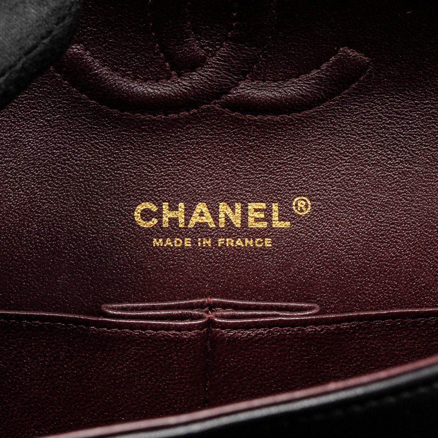 Chanel Medium Classic Double  Flap Bag Lambskin Black