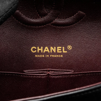 Chanel Medium Classic Double  Flap Bag Lambskin Black