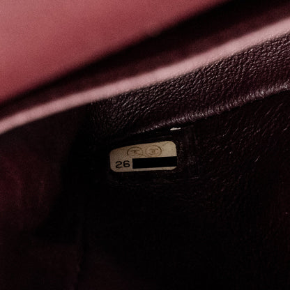Chanel Medium Classic Double  Flap Bag Lambskin Black