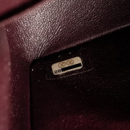 Chanel  Medium Classic Double  Flap Bag Lambskin Black
