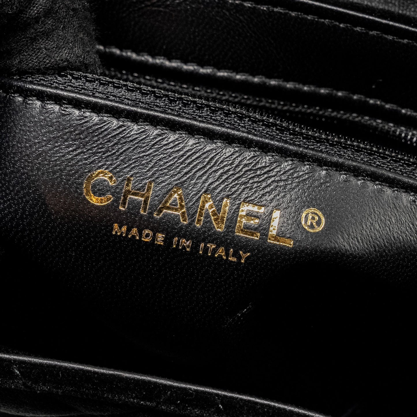 Chanel 24a Mini Shopping Tote/Mini Kelly Velvet Black  (microchip)