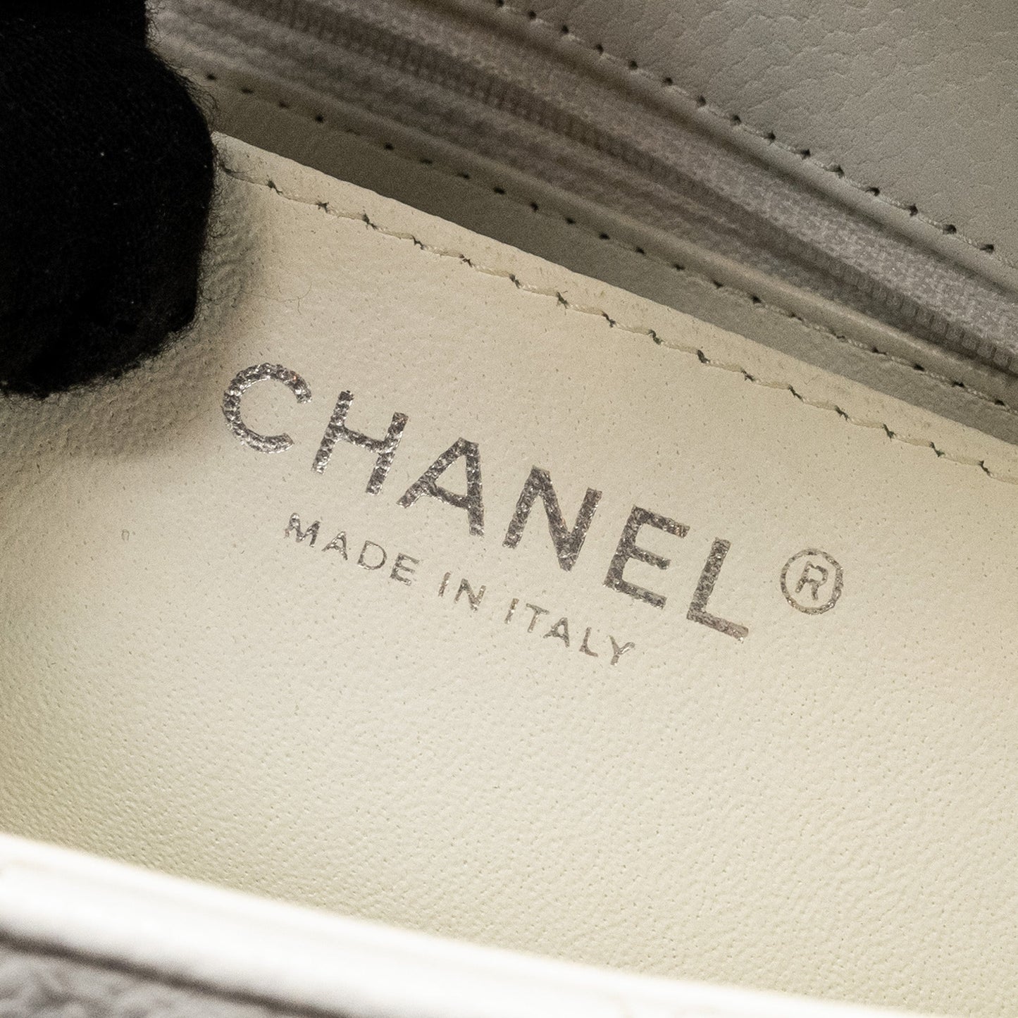Chanel mini Rectangular Bag Flap Bag Caviar White