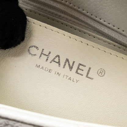 Chanel mini Rectangular Bag Flap Bag Caviar White