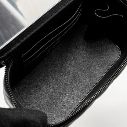 Chanel Long Vanity Case Lambskin SO Black (Microchip)