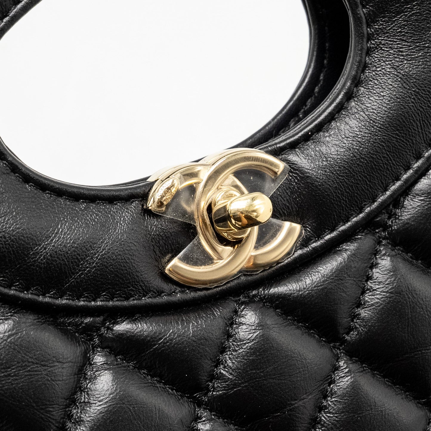 Chanel Mini 31 Bag Calfskin Black L(microchip)