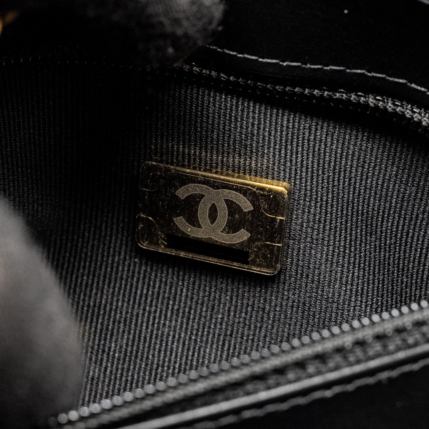 Chanel Mini Kelly Shopping TOTE Bag Calfskin Black  (Microchip)