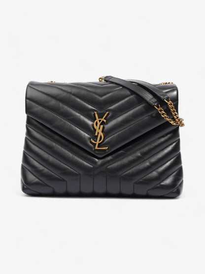 Saint Laurent Lou Lou Black Leather Medium