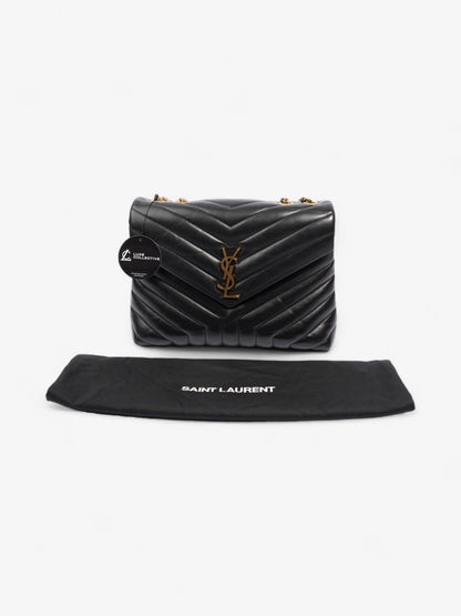 Saint Laurent Lou Lou Black Leather Medium