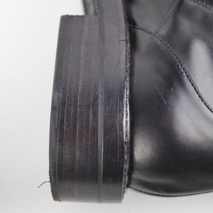 Louis Vuitton Black Leather Boots Size 39