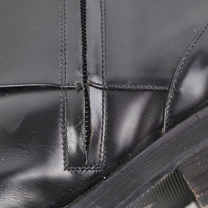 Louis Vuitton Black Leather Boots Size 39