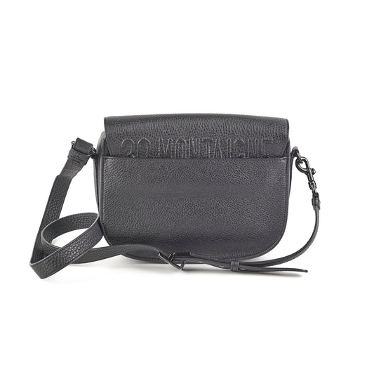 Christian Dior Grained Calfskin Medium Bobby Flap Black