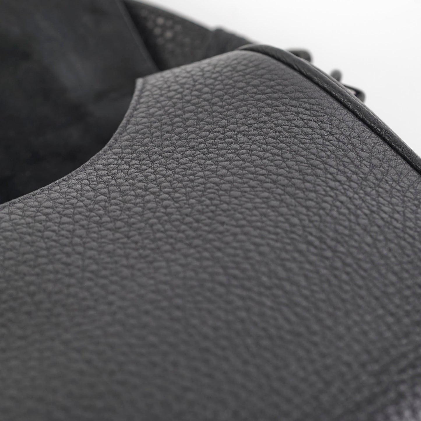 Christian Dior Grained Calfskin Medium Bobby Flap Black