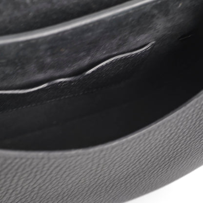 Christian Dior Grained Calfskin Medium Bobby Flap Black