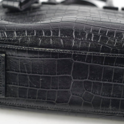 Saint Laurent Nano Sac De Jour Embossed Black