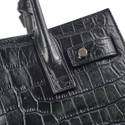Saint Laurent Nano Sac De Jour Embossed Black