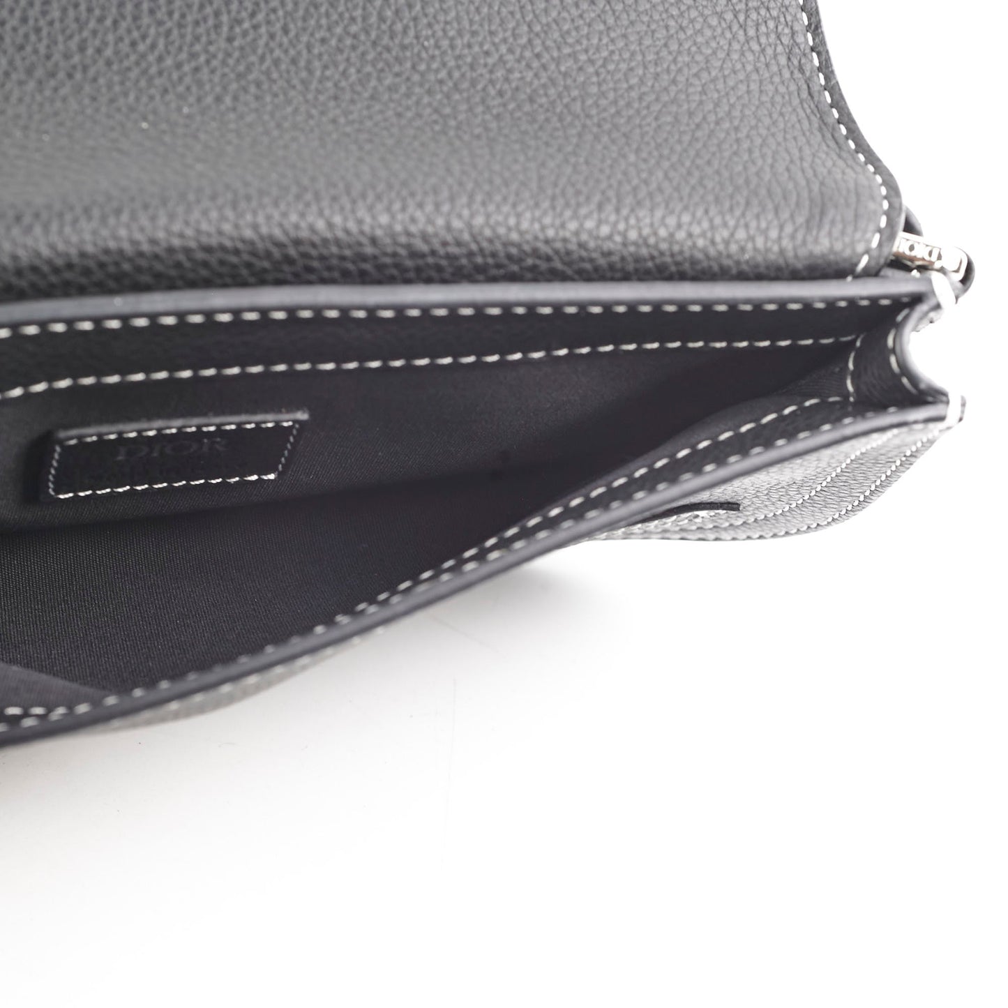 Dior Men Saddle Messenger Bag Black
