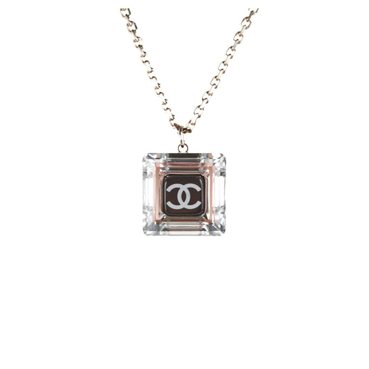 Chanel Logo Square Necklace Costume Jewellery