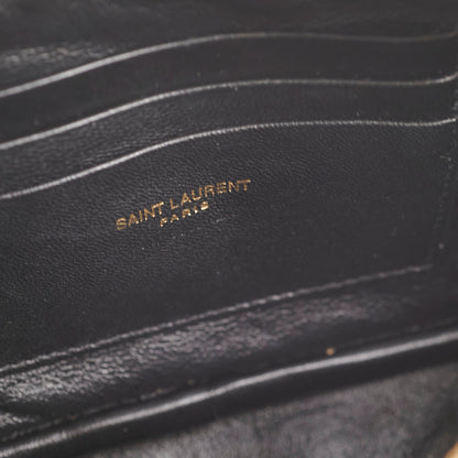 Saint Laurent Mini Lou Tan Crossbody Bag