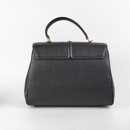 Celine 16 Classique Black Grained Calfskin