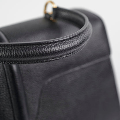 Celine 16 Classique Black Grained Calfskin
