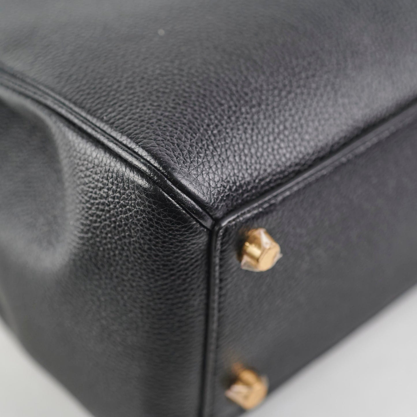 Celine 16 Classique Black Grained Calfskin