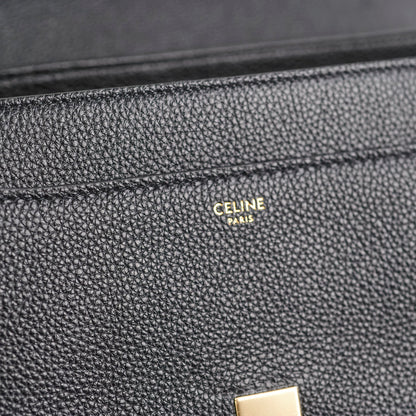 Celine 16 Classique Black Grained Calfskin