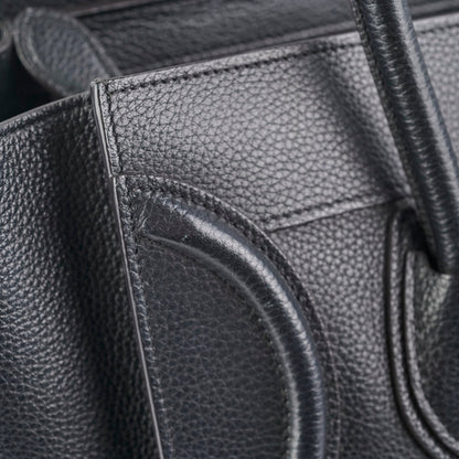 Celine Micro Luggage Black Bag