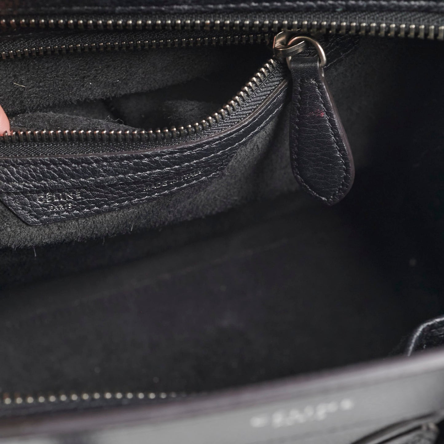Celine Micro Luggage Black Bag