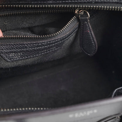 Celine Micro Luggage Black Bag