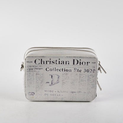 Christian Dior x Daniel Arsham Newspaper Crossbody Bag