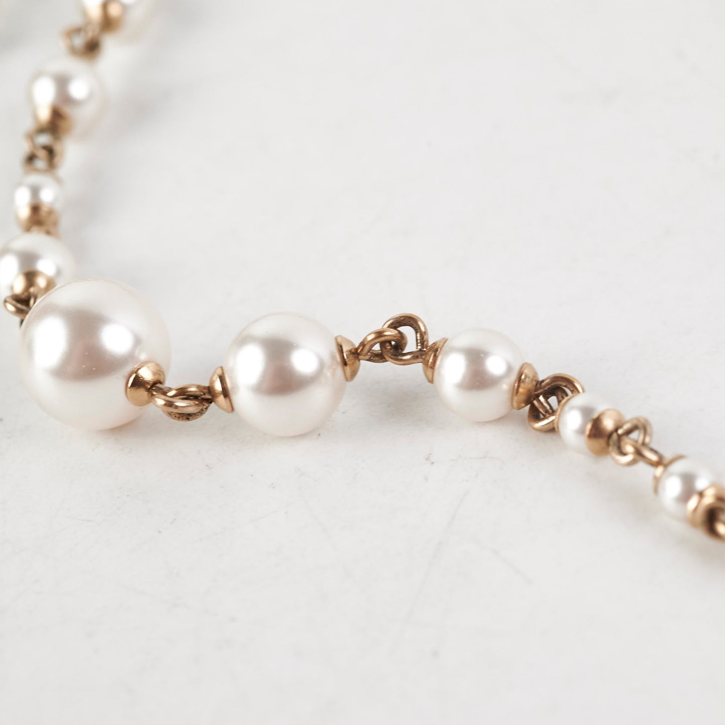 Chanel Long Pearl Necklace 23A