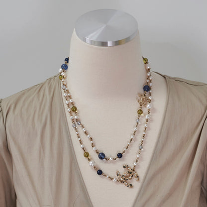 Chanel Long Pearl Necklace 23A