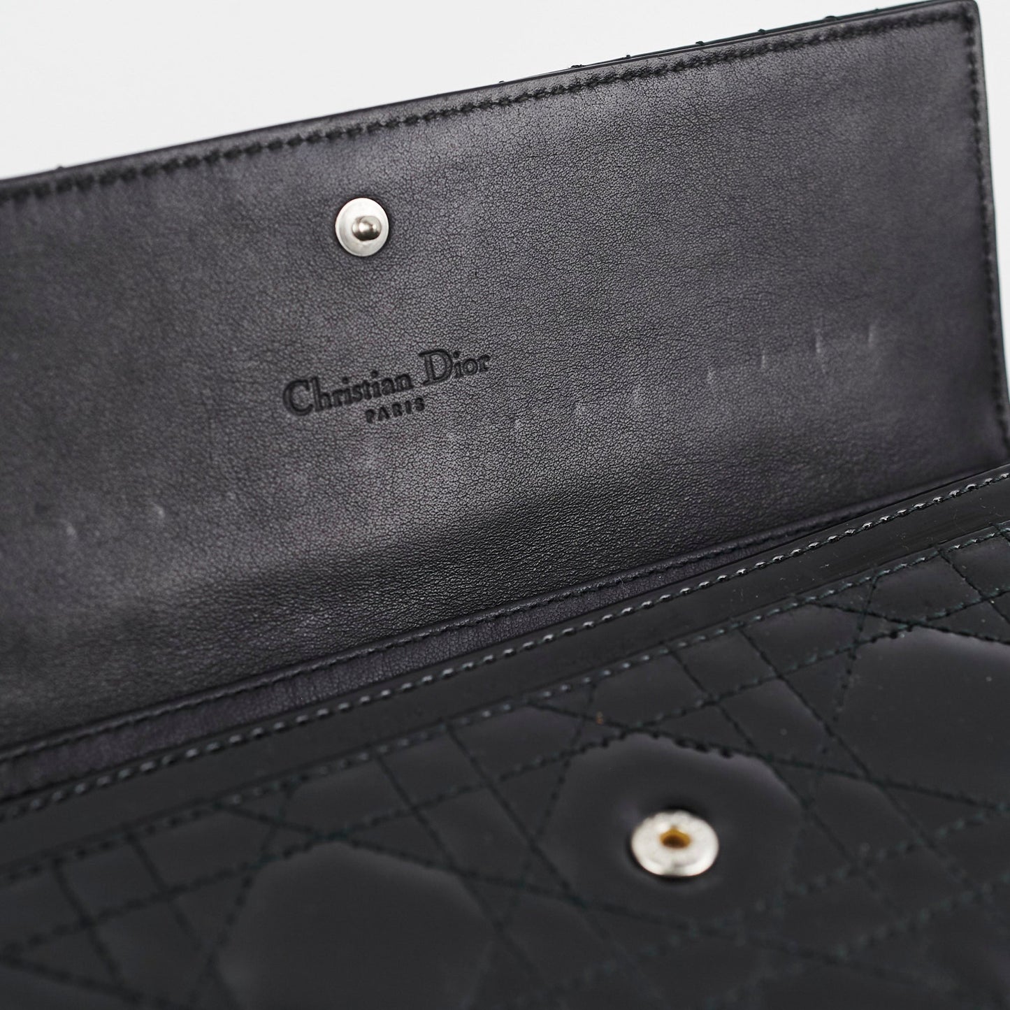 Dior Wallet on Chain WOC Black