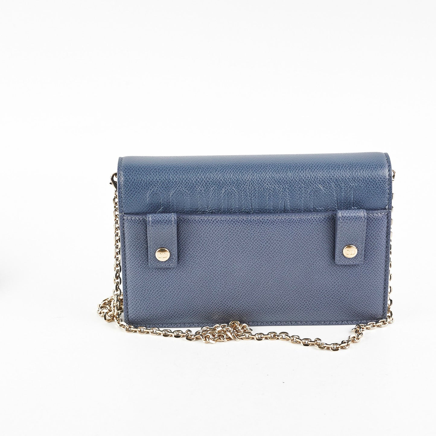Christian Dior 2 in 1 Pouch Montaigne Pouch Blue