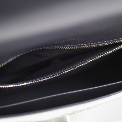 Dior Medium Diorama Metallic Silver
