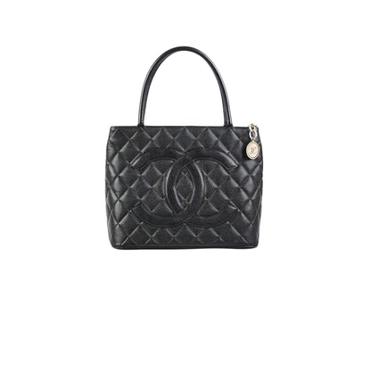 Chanel Medallion Tote Black