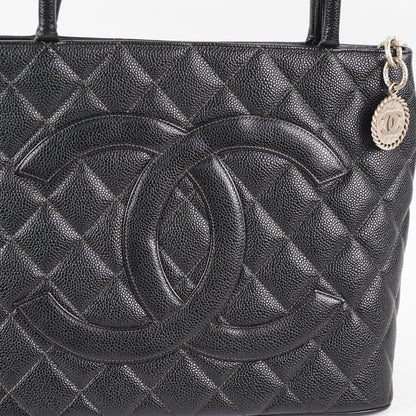 Chanel Medallion Tote Black