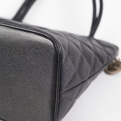 Chanel Medallion Tote Black