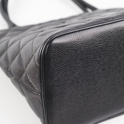 Chanel Medallion Tote Black