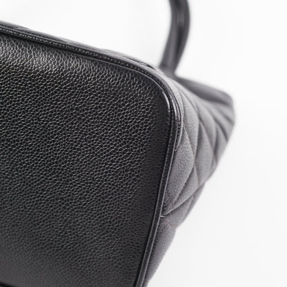 Chanel Medallion Tote Black