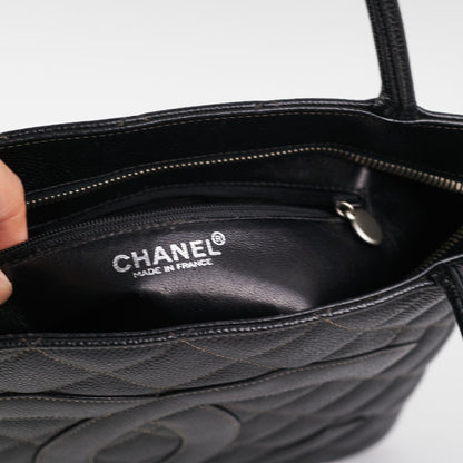 Chanel Medallion Tote Black
