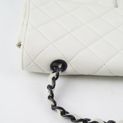 Chanel Matelasse Shoulder Bag White
