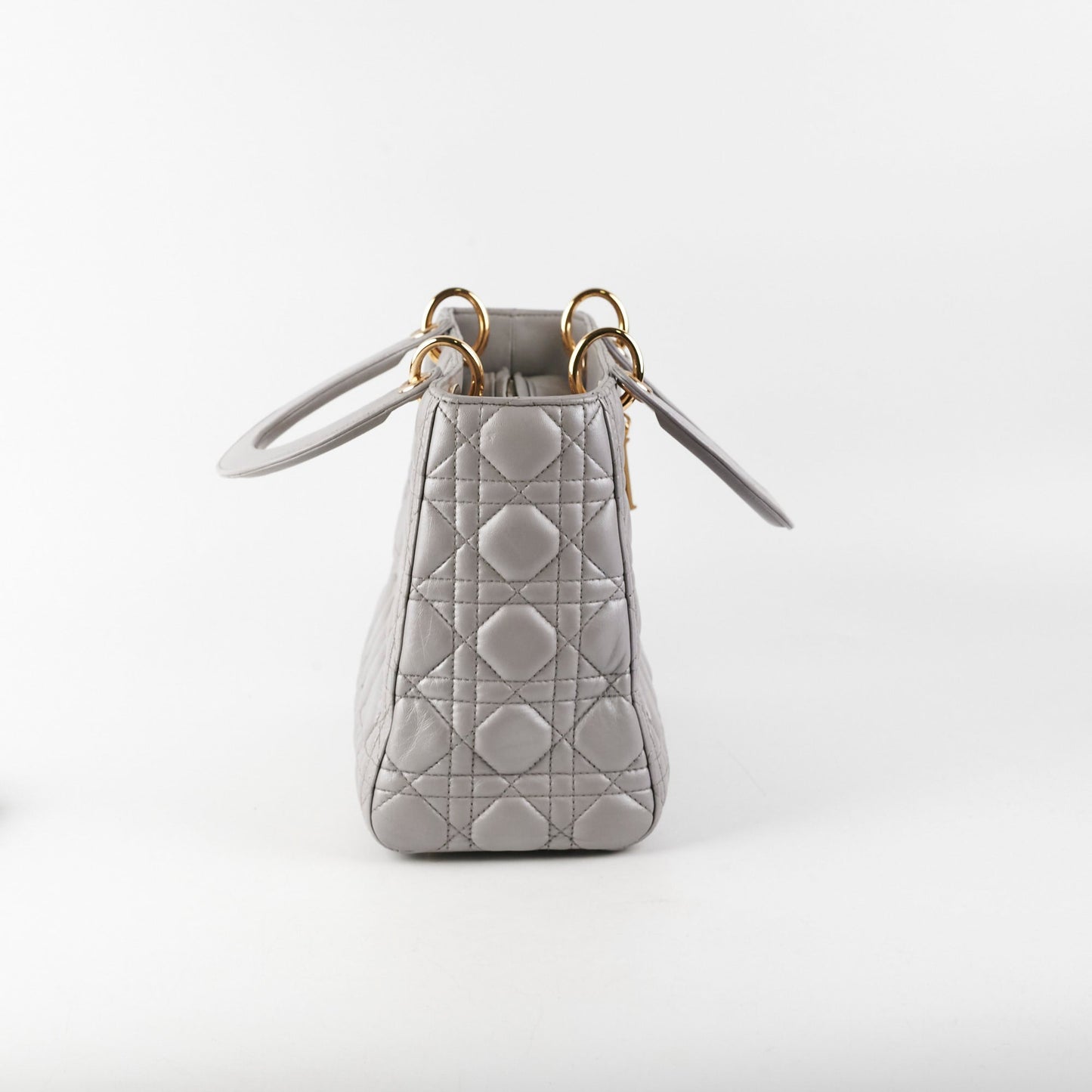 Christian Dior Medium Lady Dior Grey