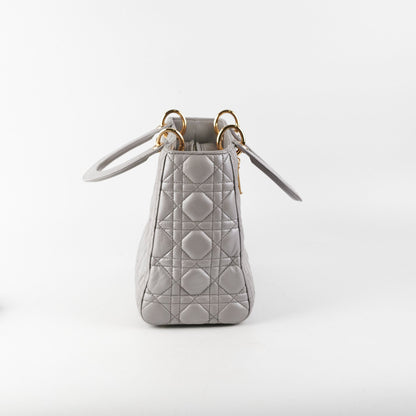 Christian Dior Medium Lady Dior Grey