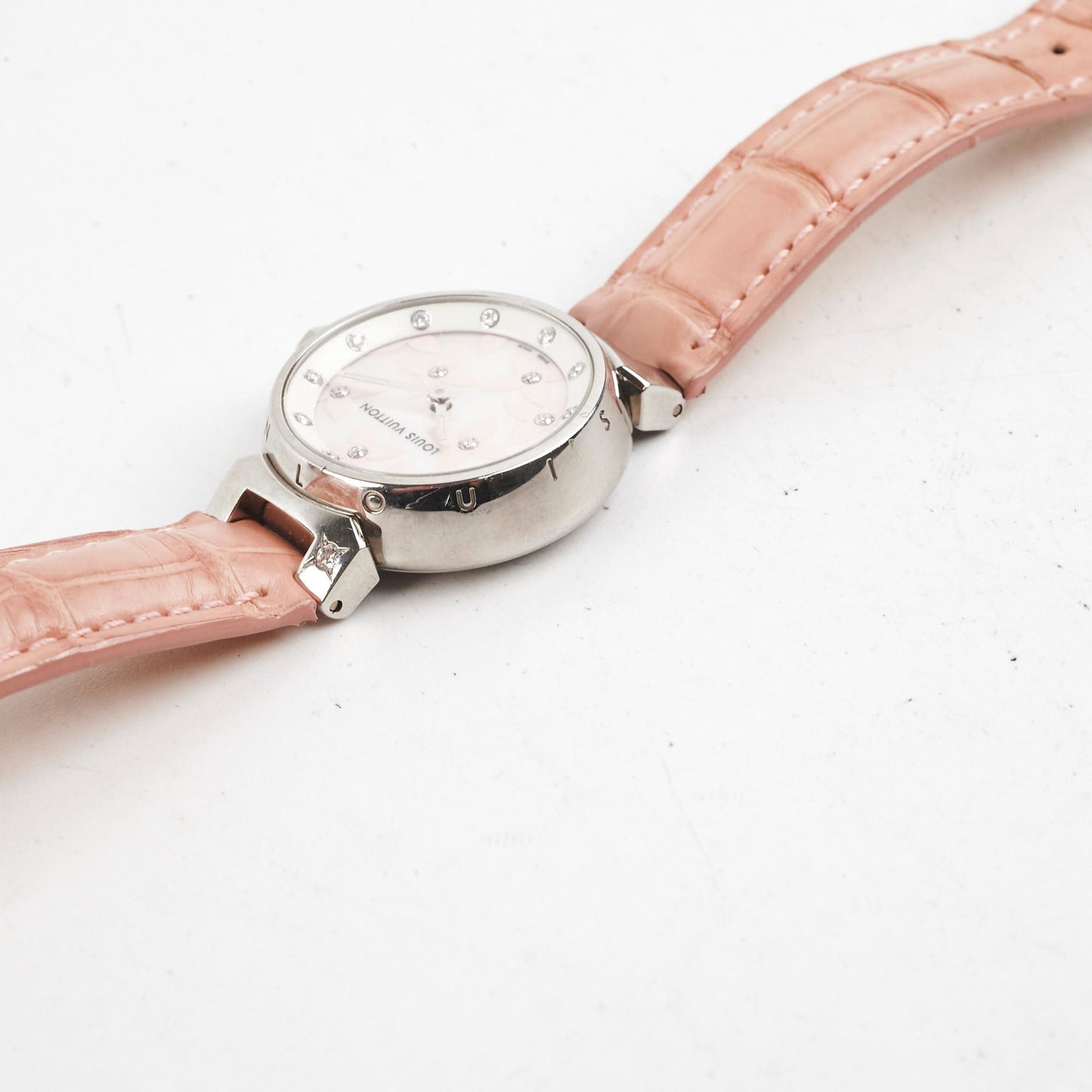 Louis Vuitton Tambour Pink Watch